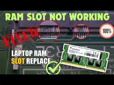 second ram slot not working laptop|One RAM slot not working on Windows laptop .